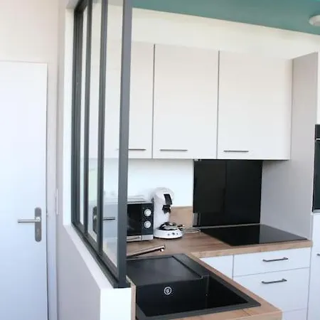 Appartement Le Freesia, A 20m De La Plage, 5 Min Du Centre-ville
